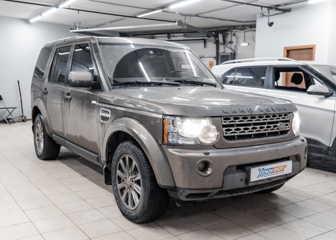 Замена ксеноновых ламп Land Rover Discovery 4