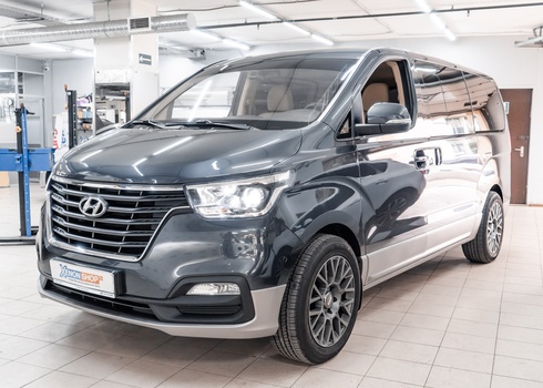 Установка светодиодных ламп на Hyundai Starex