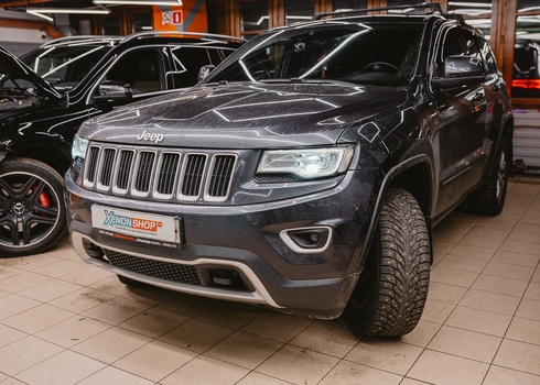 Замена линз Jeep Grand Cherokee на LED-модули MTF