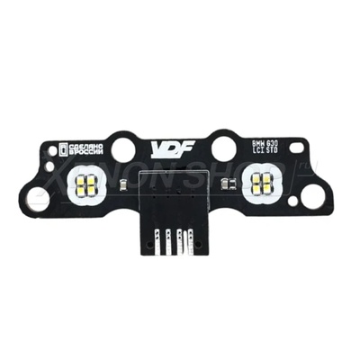 Комплект плат маркера BMW 5 G30/G31/F90 2020-2024 LED - лимонный цвет