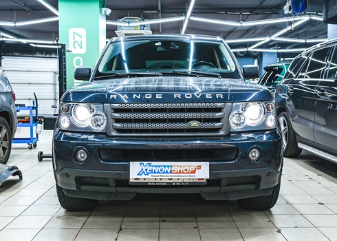 Замена ксеноновых линз Range Rover Sport (2009)