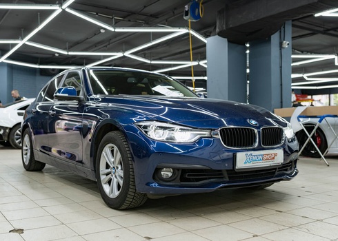 Ремонт упавшей линзы в фаре BMW 3 серии 320i