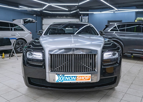 Замена линз Rolls-Royce Ghost на LED-модули