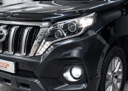 Как защитить фары Toyota Land Cruiser Prado 150 после полировки