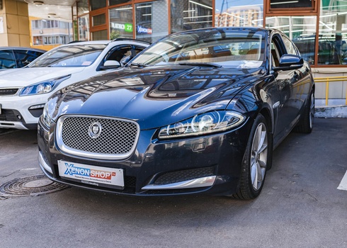Замена линз в фарах Jaguar XF