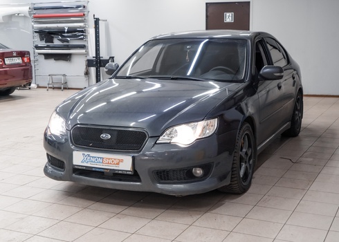 Замена штатных линз на Subaru Legacy (2008)