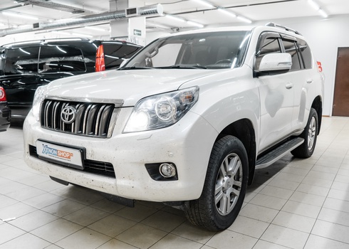 Замена ламп в ближнем свете Тойота Прадо 150 / Toyota Prado 150