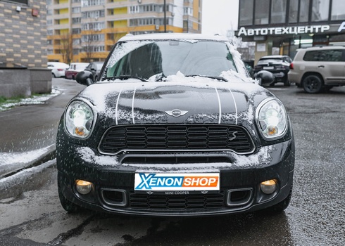 Замена линз в фарах Mini Cooper (2013)