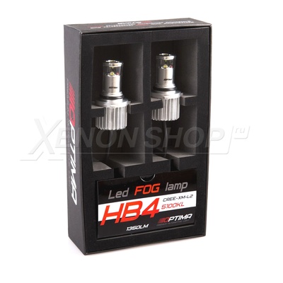 HB4 Optima Premium CREE 5100K, 12-24V, (P22d)