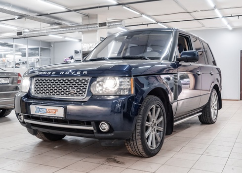 Замена ксеноновых ламп Range Rover Sport