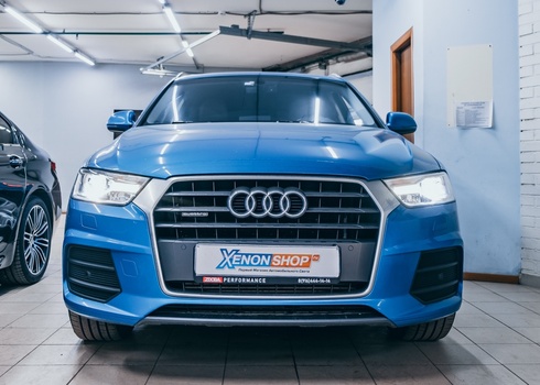 Замена линз Audi Q3 (2015) на LED-модули