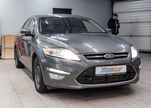 Замена выгоревшей оптики Ford Mondeo IV на биксеноновые линзы XS-Light F1