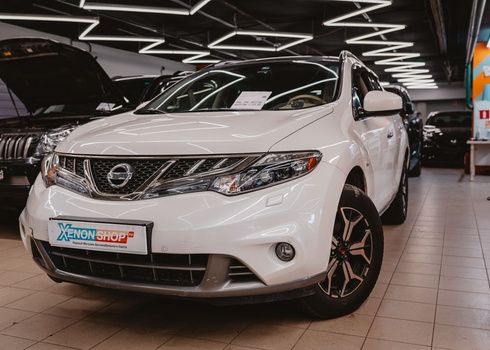 Замена линз Nissan Murano Z51 (2013) на светодиодные модули