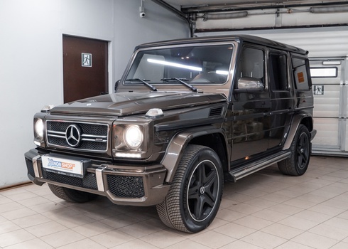 Замена ксеноновых ламп Mercedes-Benz G350