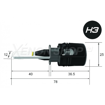 H3 Optima LED TURBINE