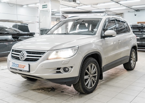 Замена штатных ламп Фольксваген Тигуан / Volkswagen Tiguan