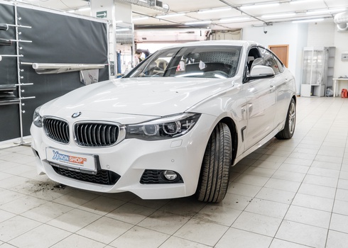 Установка защитной сетки в бампер БМВ Ф34 / BMW F34 320D GT