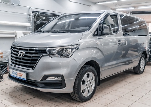 Бронирование отбойной части кузова Hyundai Grand Starex