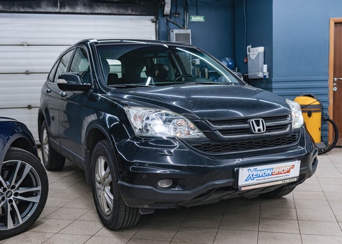 Замена линз в фарах Honda CR-V (2011)
