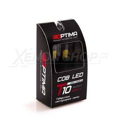 W5W Optima Premium COB CAN BUS 3W 12V 5100К