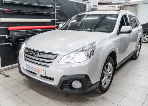 Замена штатных линз Субару Аутбек / Subaru Outback