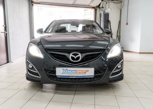 Замена ксеноновых ламп Мазда 6 / Mazda 6