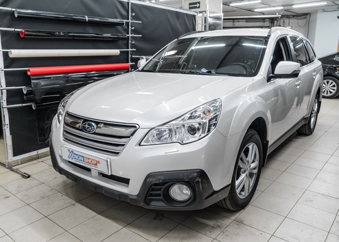 Какой пленкой защитить фары Subaru Outback