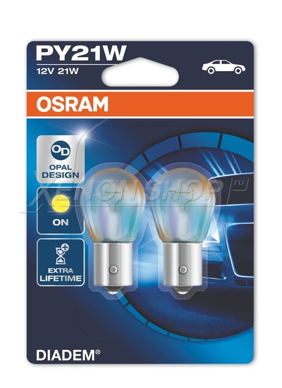 PY21W Osram Diadem 7507LDA-02B