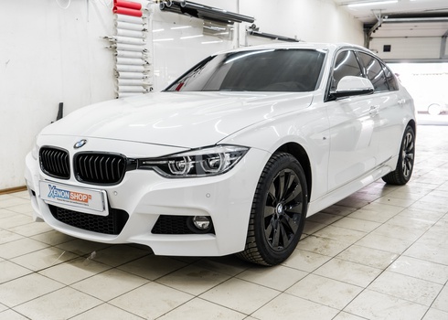 Тонировка передней полусферы БМВ Ф30 / BMW F30