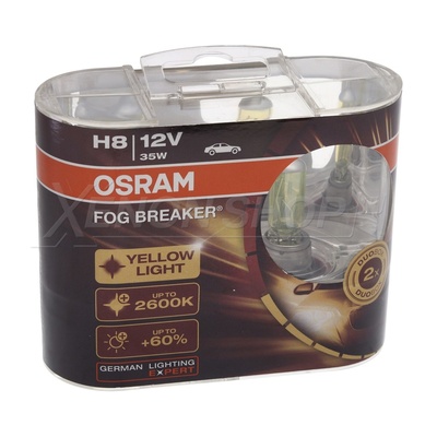 Лампы H8 Osram Fog Breaker - 62212FBR-HCB