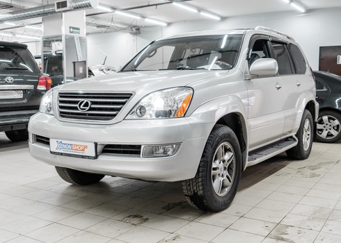 Замена линз в фарах Лексус ГХ470 / Lexus GX470