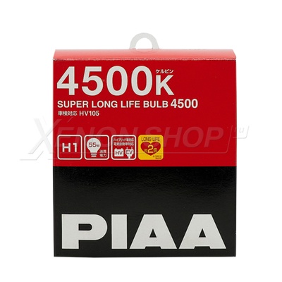 H1 PIAA SUPER LONG LIFE HV105 (4500K)