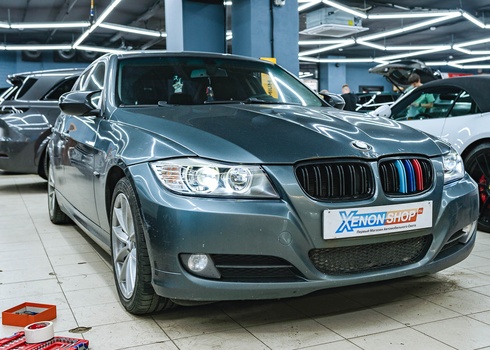 Замена линз BMW 3 E90 (2009) с заменой стёкол фар