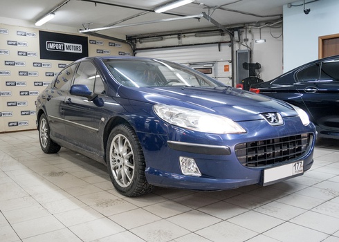 Замена биксеноновых линз Пежо 407 / Peugeot 407