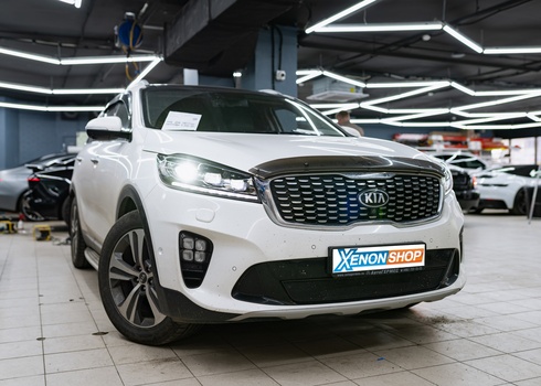 Устранение запотевания фары Kia Sorento Prime (2021)