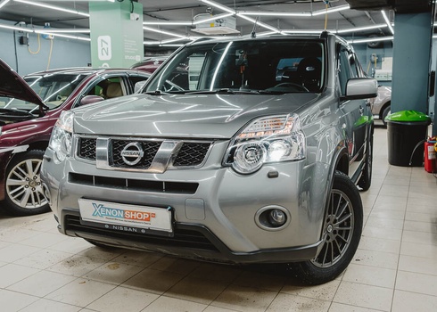 Замена линз Nissan X-Trail T31 (2013) на LED-модули Vision