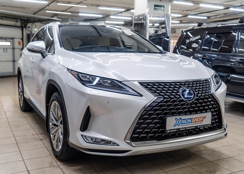 Защита отбойной части Lexus RX400h полиуретановой пленкой