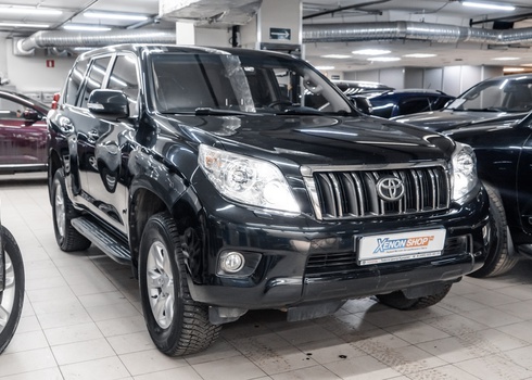 Тест матричных светодиодных линз Diliht Triled - Установка на Land Cruiser Prado 150