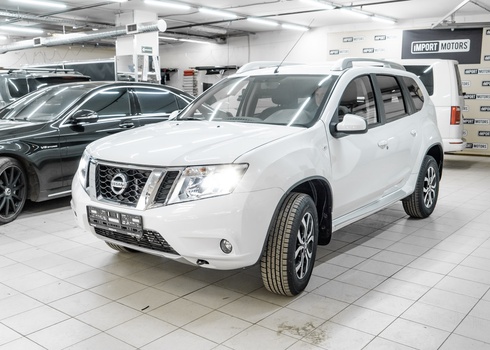 Установка светодиодных ламп на Ниссан Террано / Nissan Terrano