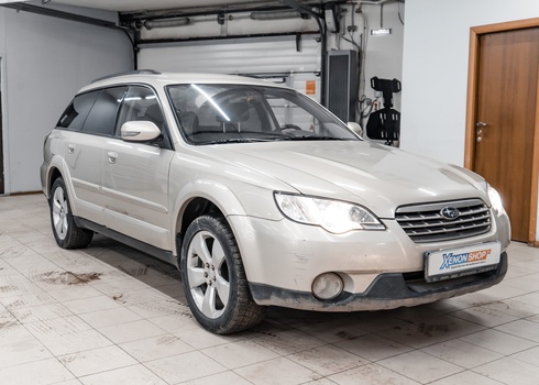 Замена линз на Subaru Outback III рестайлинг