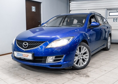 Замена штатных ксеноновых ламп Mazda 6 GH