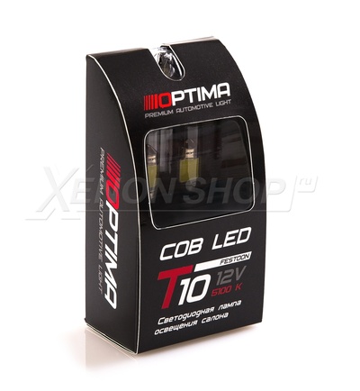 C5W Optima Premium Festoon 28 COB 12V 5100К