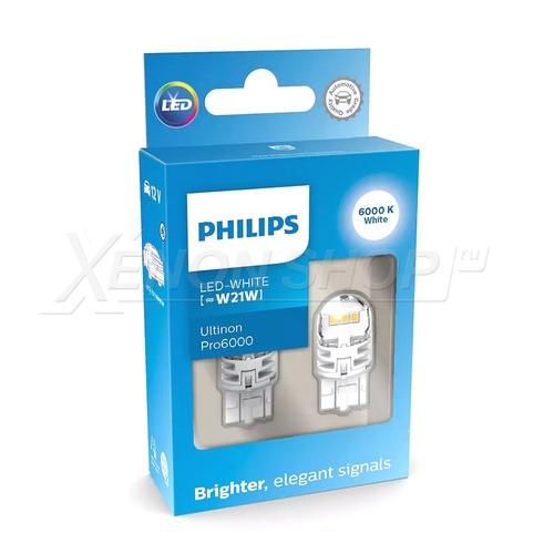 W21W Philips Ultinon Pro6000 - 11065CU60X2 - Белый