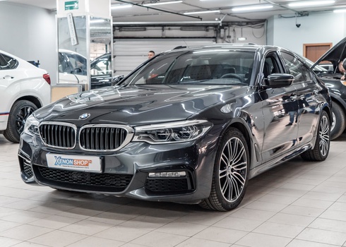 Антигравийная плёнка LLumar на BMW 5 G30 пленкой - Пакет №3