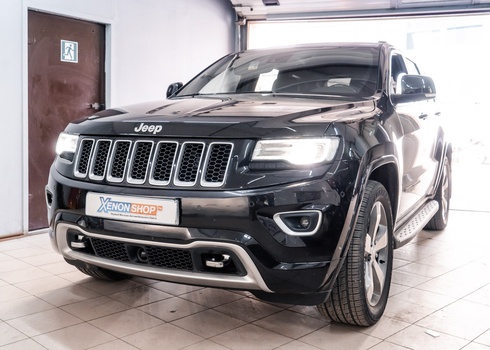 Замена штатного ксенона Jeep Grand Cherokee