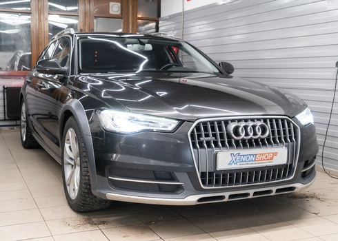 Замена линз Audi A6 Allroad (2016)