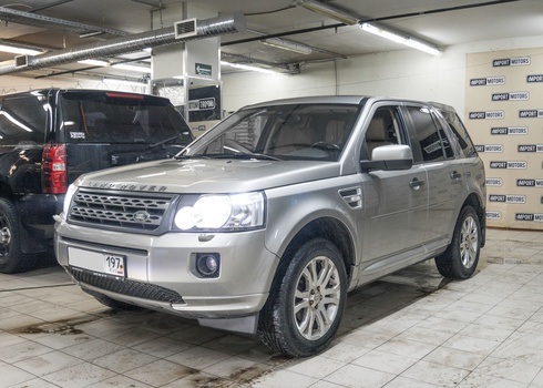 Замена ксеноновых линз Лэнд Ровер Фрилэндер / Land Rover Freelander + замена габаритов