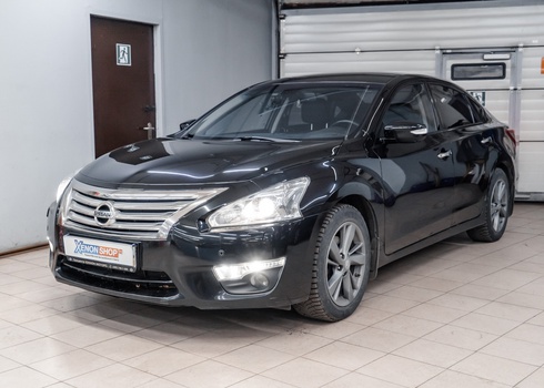 Замена штатного ксенона на Nissan Teana L33