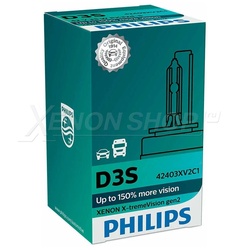 D3S Philips X-treme Vision Gen2 (+150%) - 42403XV2C1