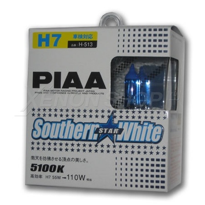 H7 PIAA Southern Star White H-513 5100K